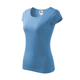 Tee-shirt femme Pure 122 - bleu azur