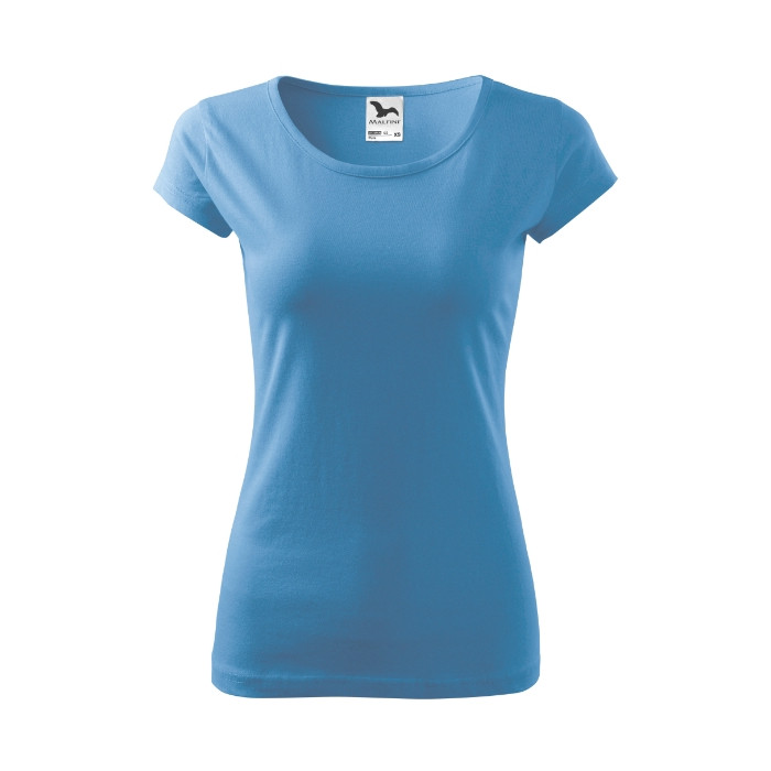 Tee-shirt femme Pure 122 - bleu azur