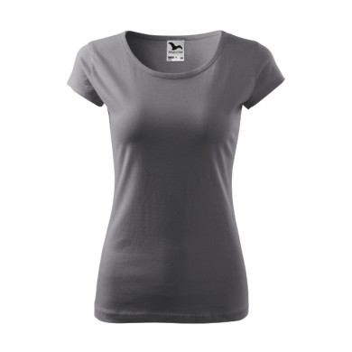 Tee-shirt femme Pure 122 - gris acier