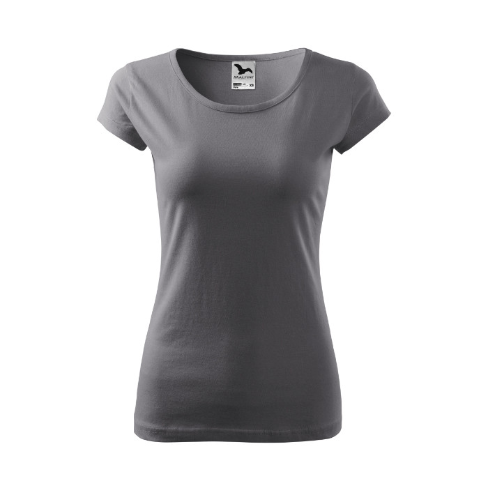 Tee-shirt femme Pure 122 - gris acier