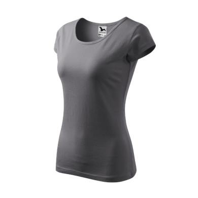 Tee-shirt femme Pure 122 - gris acier
