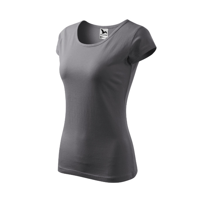 Tee-shirt femme Pure 122 - gris acier