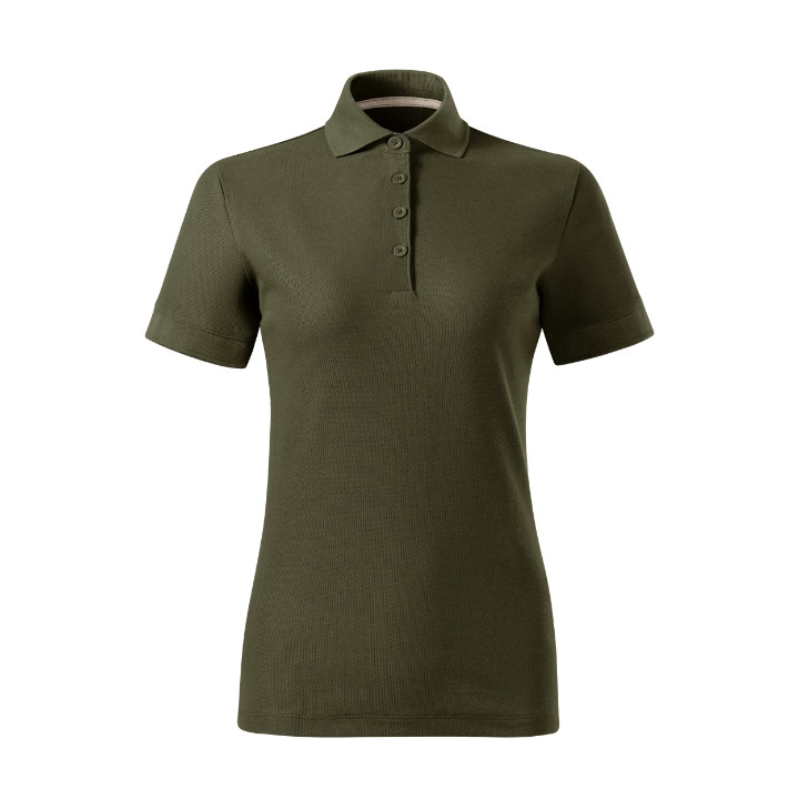 Polo femme Prime (GOTS) 235 - military