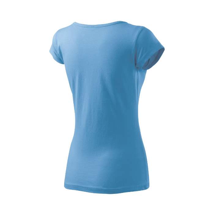 Tee-shirt femme Pure 122 - bleu azur