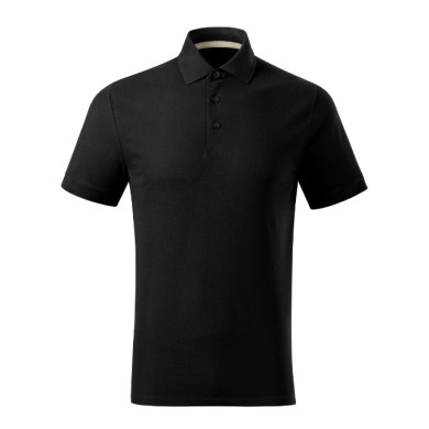 Polo homme Prime (GOTS) 234 - noir