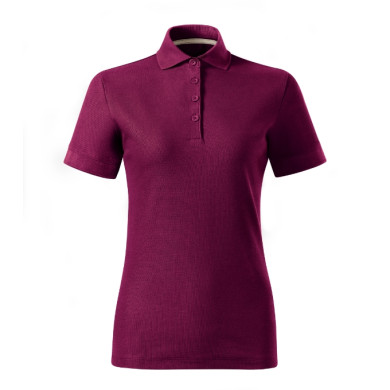 Polo femme Prime (GOTS) 235 - rhododendron