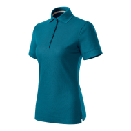 Polo femme Prime (GOTS) 235 - bleu pétrole