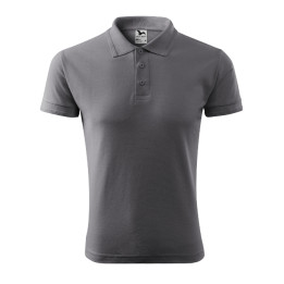Polo homme Pique Polo 203 - gris acier