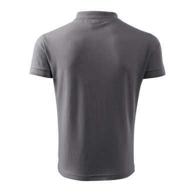 Polo homme Pique Polo 203 - gris acier