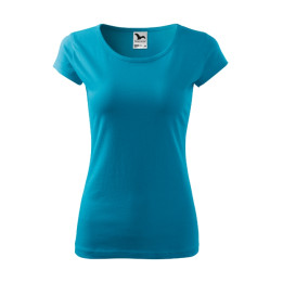 Tee-shirt femme Pure 122 - turquoise