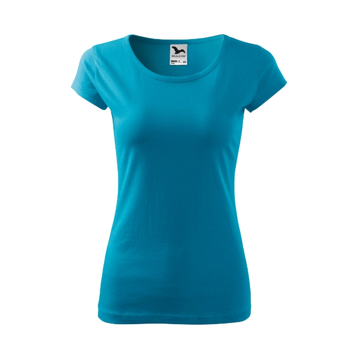 Tee-shirt femme Pure 122 - turquoise