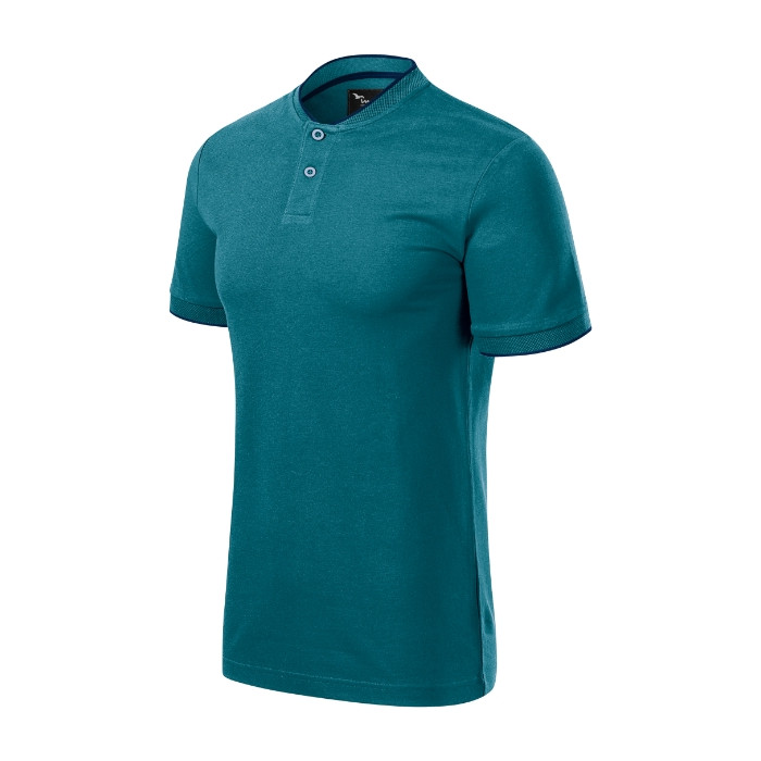 Polo homme Diamond 273 - bleu pétrole