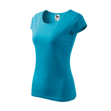Tee-shirt femme Pure 122 - turquoise