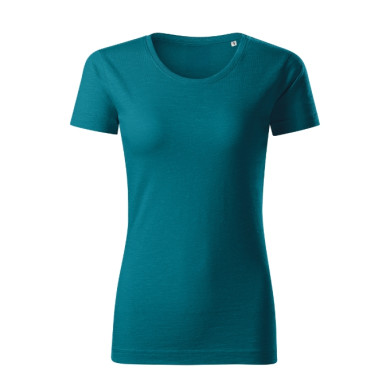Tee-shirt femme Native (GOTS) 174 - bleu pétrole