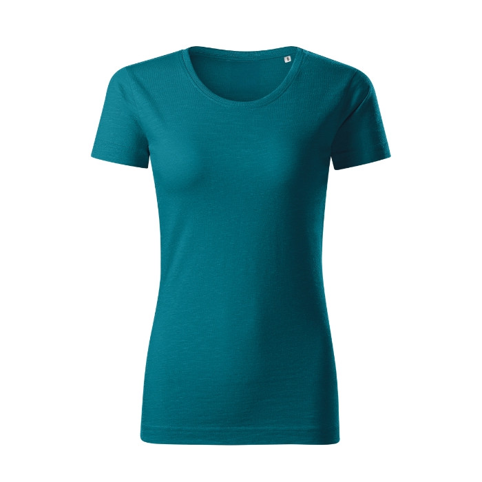 Tee-shirt femme Native (GOTS) 174 - bleu pétrole