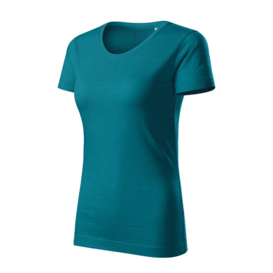 Tee-shirt femme Native (GOTS) 174 - bleu pétrole