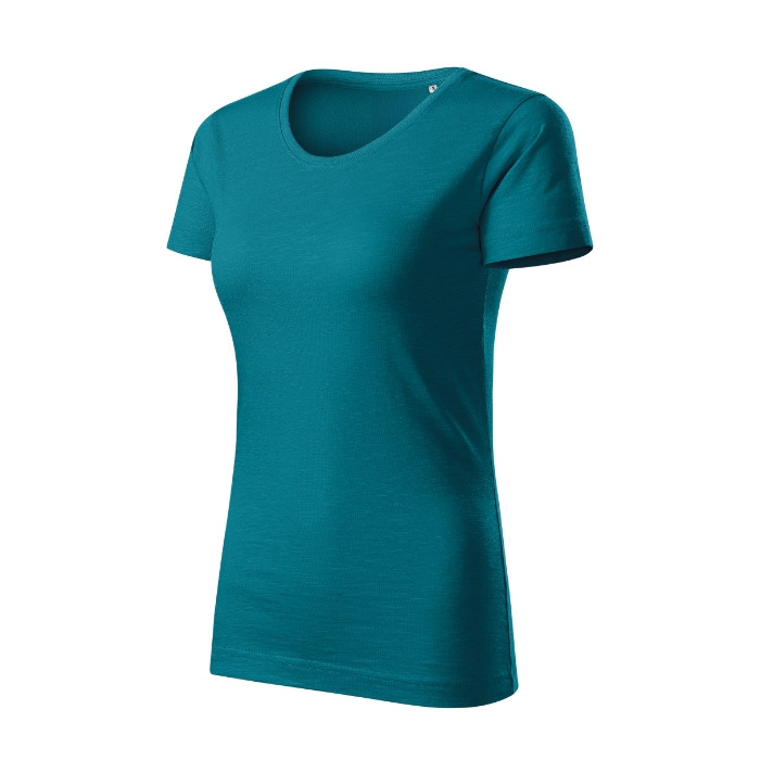 Tee-shirt femme Native (GOTS) 174 - bleu pétrole