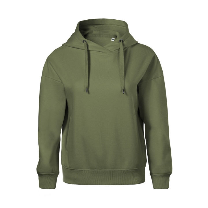 Sweatshirt femme Moon 421 - kaki