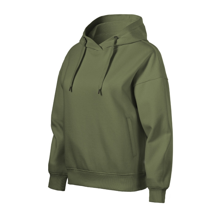 Sweatshirt femme Moon 421 - kaki