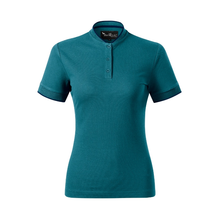 Polo femme Diamond 274 - bleu pétrole