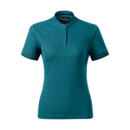 Polo femme Diamond 274 - bleu pétrole