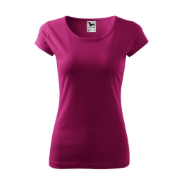 Tee-shirt femme Pure 122 - fuchsia red
