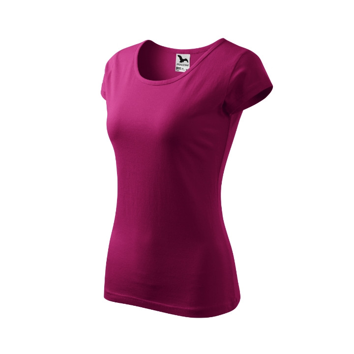 Tee-shirt femme Pure 122 - fuchsia red