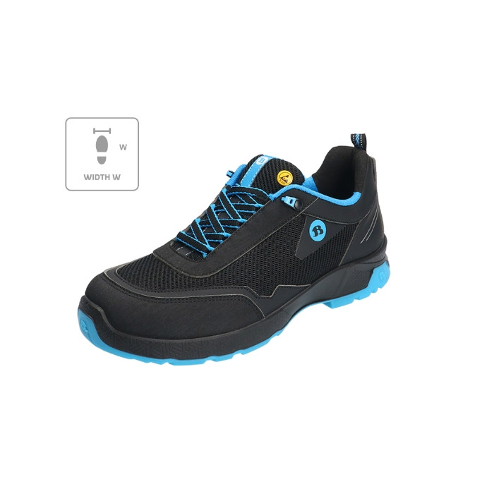 Chaussures de sécurité basses unisex SUMM TWO W B82 - noir