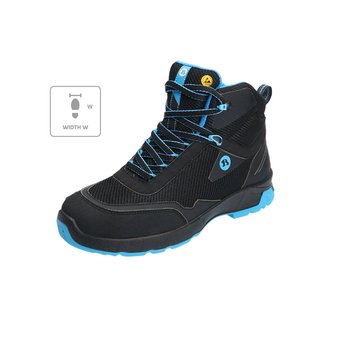 Chaussures de sécurité montantes unisex SUMM ONE W B81 - noir