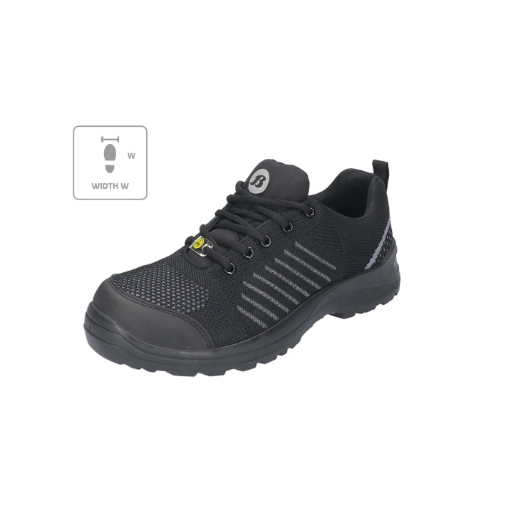 Chaussures de sécurité basses unisex Cernan W B80 - noir