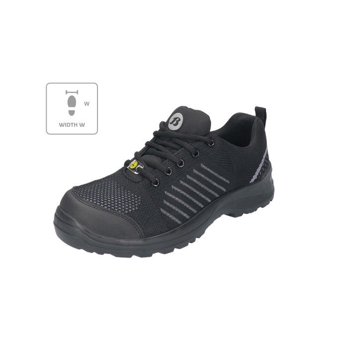 Chaussures de sécurité basses unisex Cernan W B80 - noir
