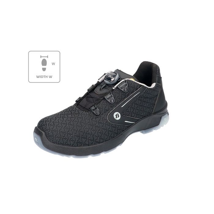 Chaussures de sécurité basses unisex SUMM SEVEN W B84 - noir