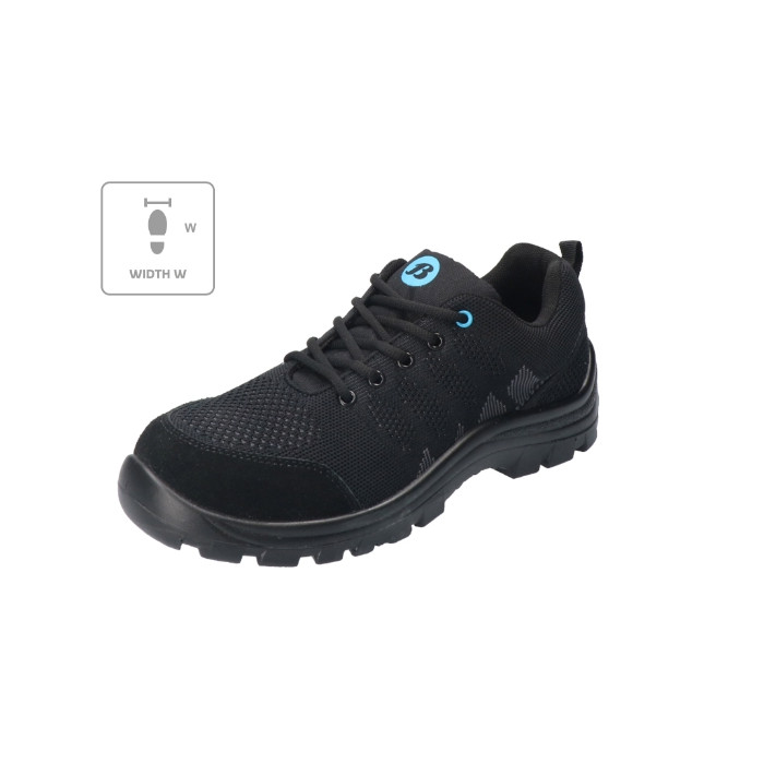 Chaussures de sécurité basses unisex Solano W B85 - noir