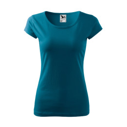 Tee-shirt femme Pure 122 - bleu pétrole