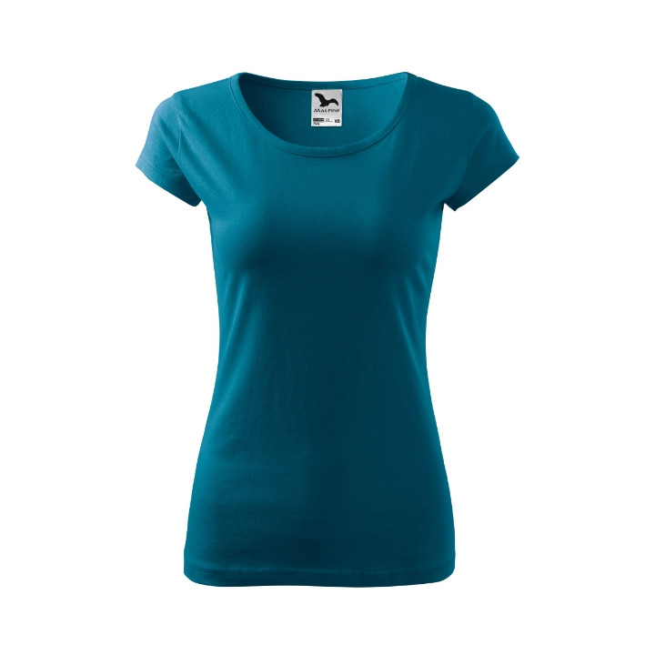Tee-shirt femme Pure 122 - bleu pétrole