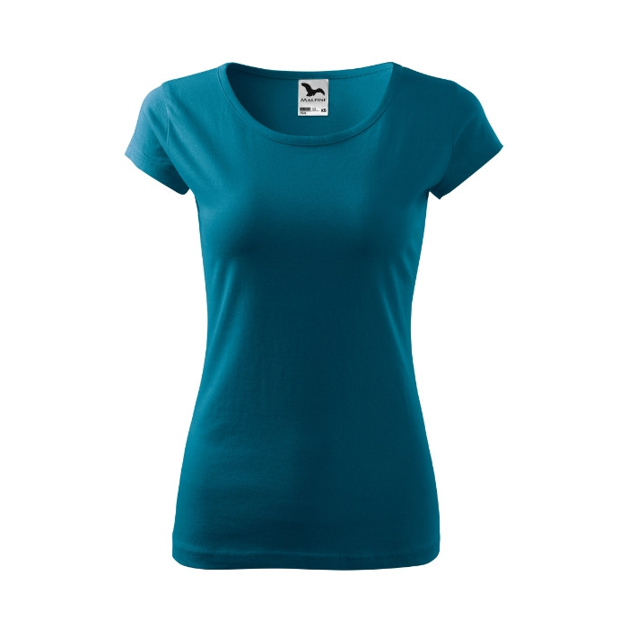 Tee-shirt femme Pure 122 - bleu pétrole