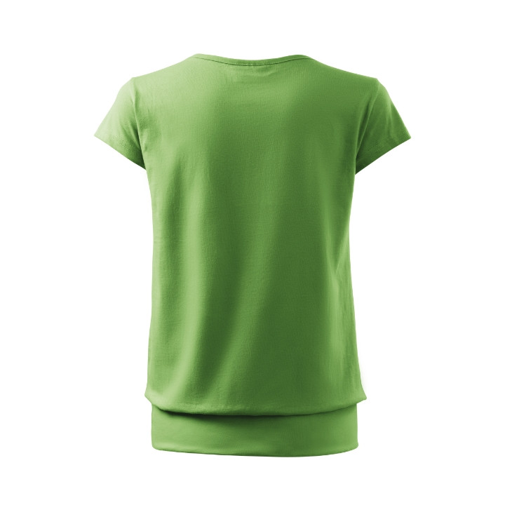 Tee-shirt femme City X20 - vert herbe