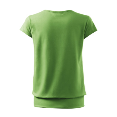 Tee-shirt femme City X20 - vert herbe