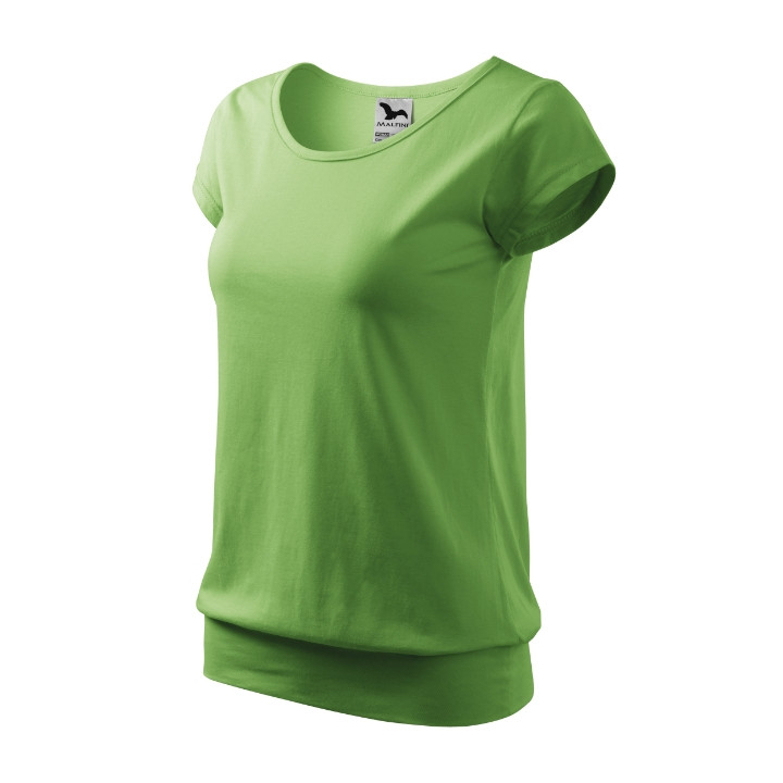 Tee-shirt femme City X20 - vert herbe