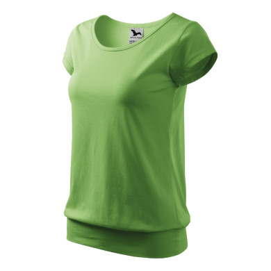 Tee-shirt femme City X20 - vert herbe
