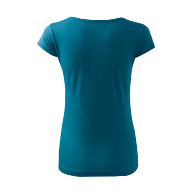 Tee-shirt femme Pure 122 - bleu pétrole