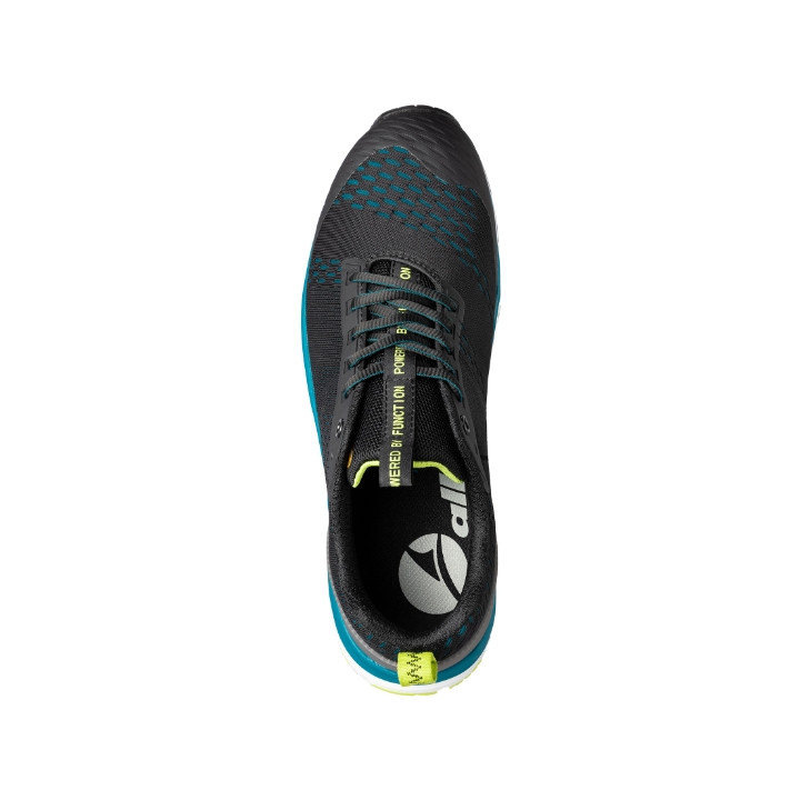 Chaussures de sécurité basses unisex AER55 IMPULSE BLACK BLUE LOW S24 - noir