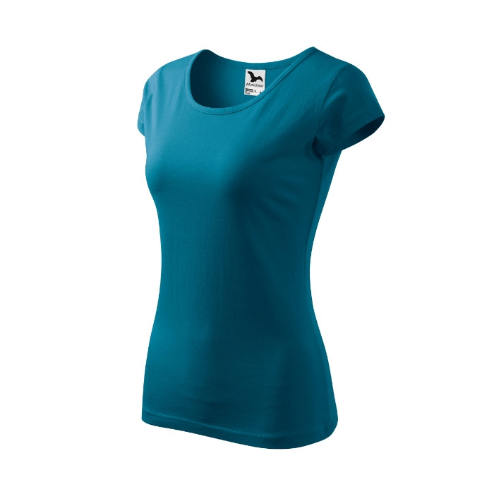Tee-shirt femme Pure 122 - bleu pétrole