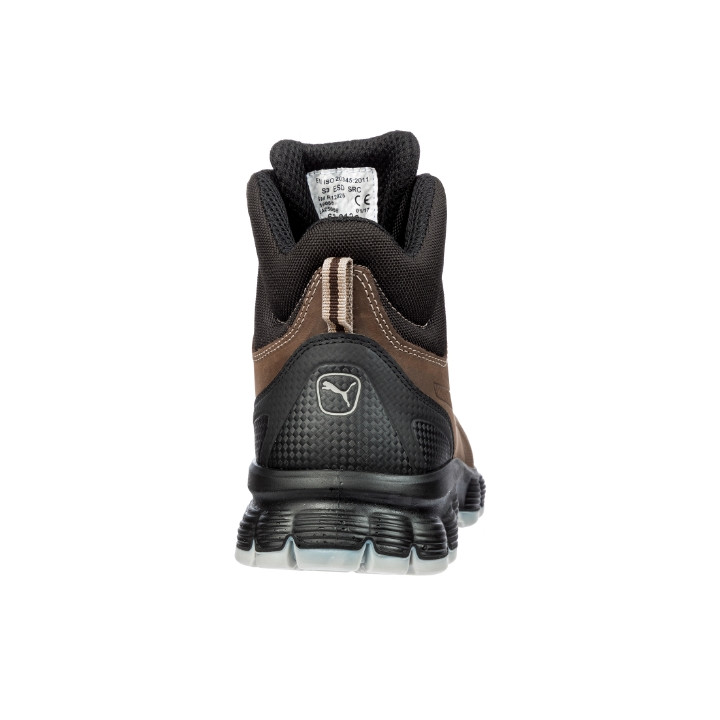 Chaussures de sécurité montantes homme CONDOR BROWN MID S14 - marron foncé