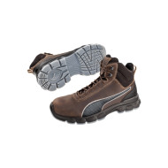 Chaussures de sécurité montantes homme CONDOR BROWN MID S14 - marron foncé
