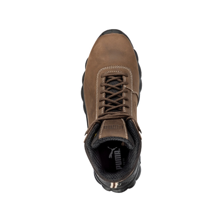 Chaussures de sécurité montantes homme CONDOR BROWN MID S14 - marron foncé
