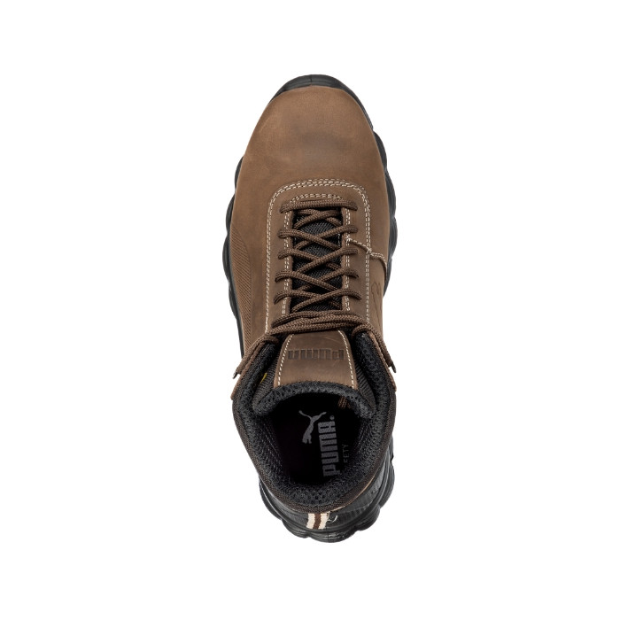 Chaussures de sécurité montantes homme CONDOR BROWN MID S14 - marron foncé