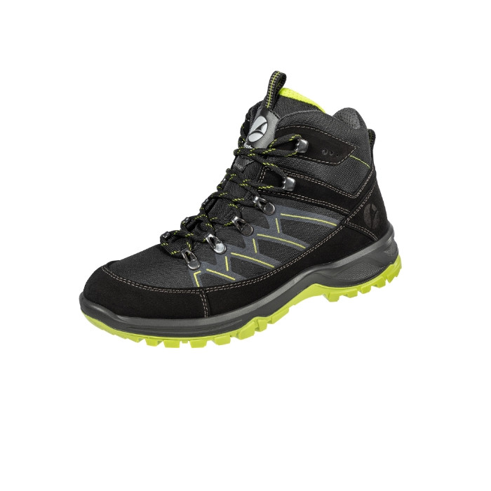 Chaussures de sécurité montantes unisex ARDEN BLACK CTX MID S40 - noir