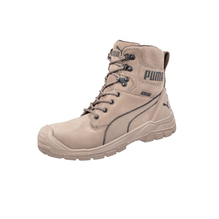 Chaussures de sécurité montantes homme Conquest STONE HIGH S15 - brun clair