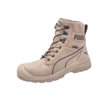 Chaussures de sécurité montantes homme Conquest STONE HIGH S15 - brun clair